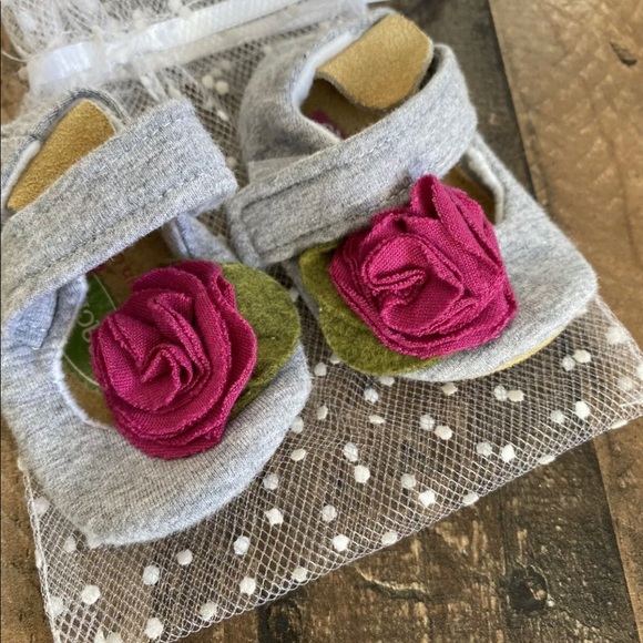 Gracious May • Infant Shoes • Size 1 • EUC • Gray - Picture 4 of 4